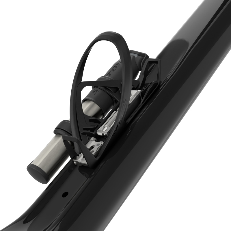 Syncros iS Cache 2.0 HV Fahrrad Flaschenhalter inkl. Mini Werkzeug / Kettenwerkzeug / Pumpe schwarz