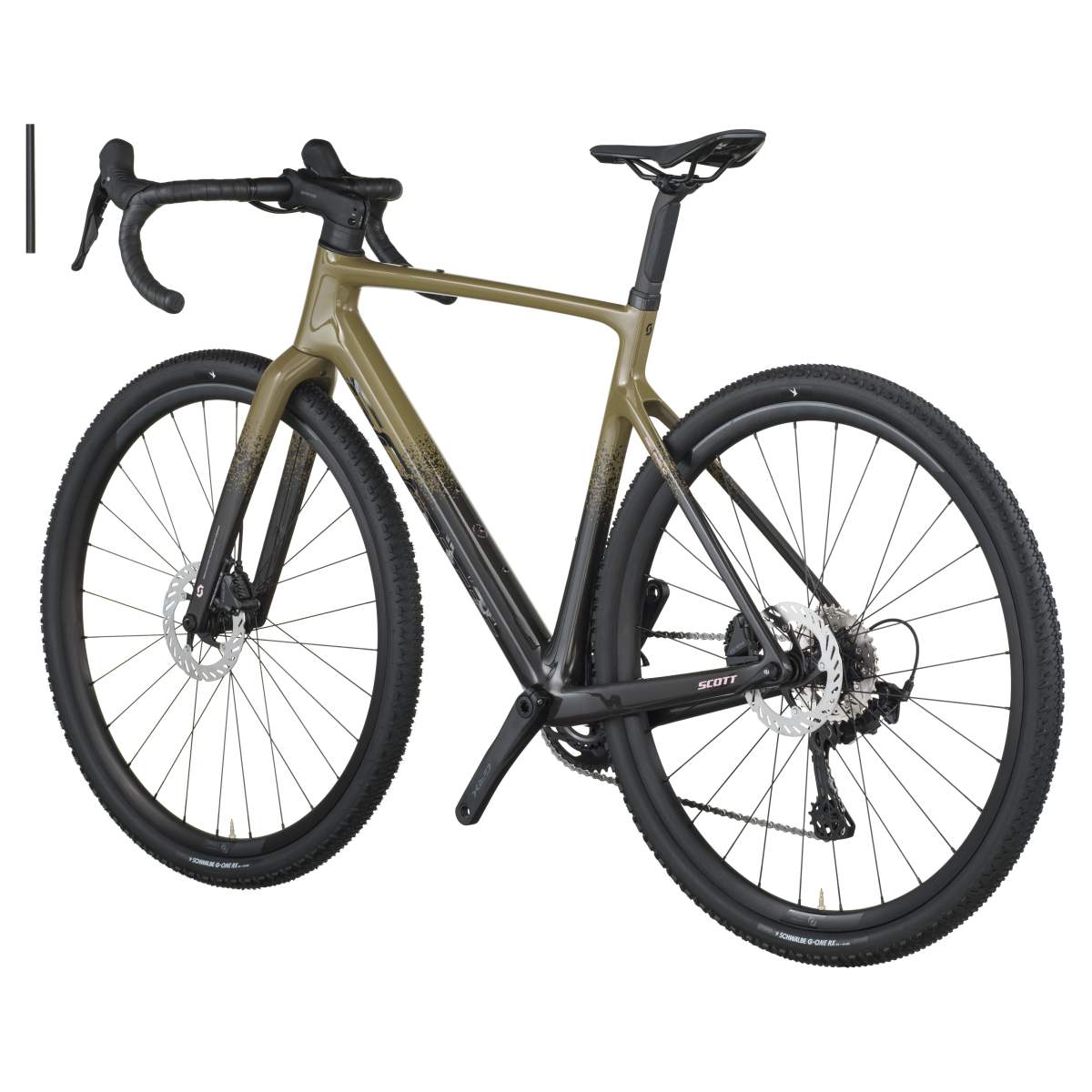 Scott Addict Gravel 40 Carbon Fahrrad khaki grün 2026