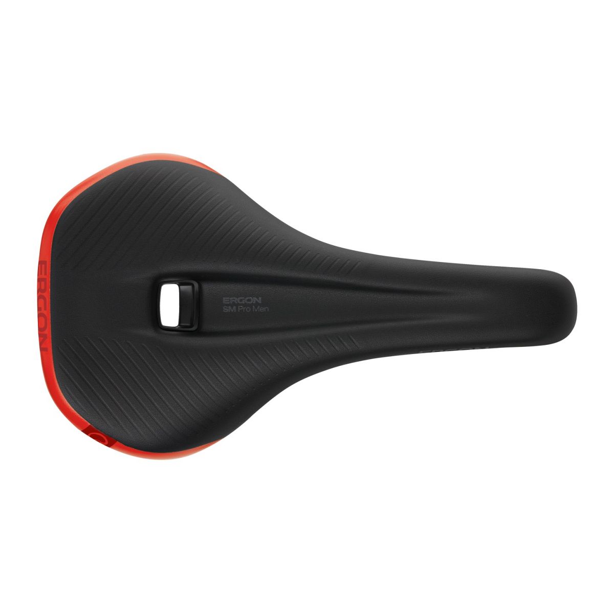 Ergon SM Pro ergonomischer MTB Fahrrad Sattel schwarz/risky rot
