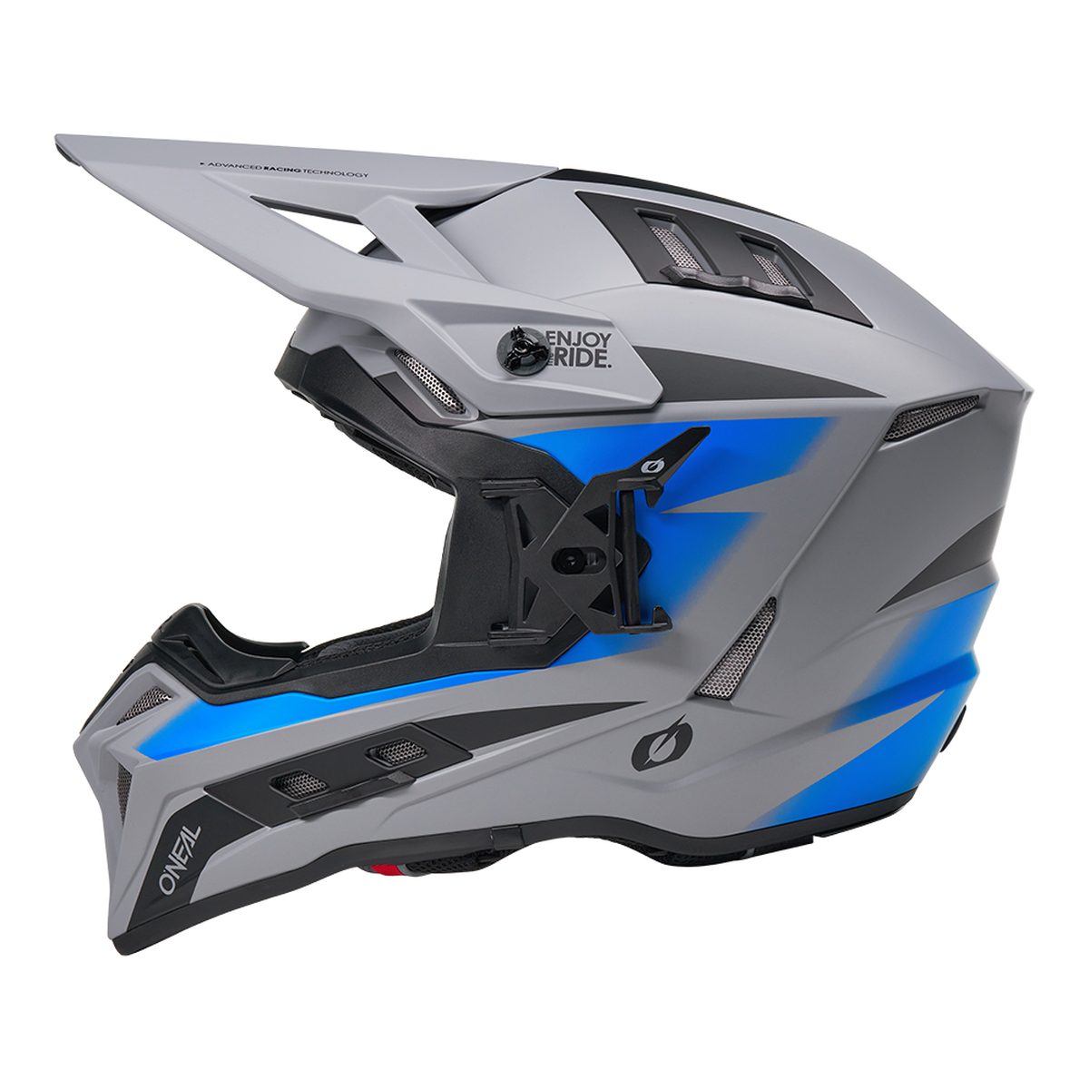 O'Neal EX SRS Magma Motocross Enduro MTB Helm grau/blau 2027