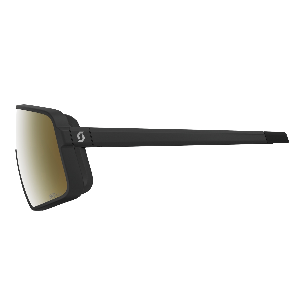 Scott Torica LS AMP Wechselscheiben Fahrradbrille schwarz/goldfarben chrome
