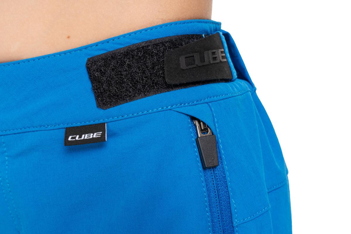 Cube Rookie Kinder Fahrrad Short Hose kurz topas blau 2027