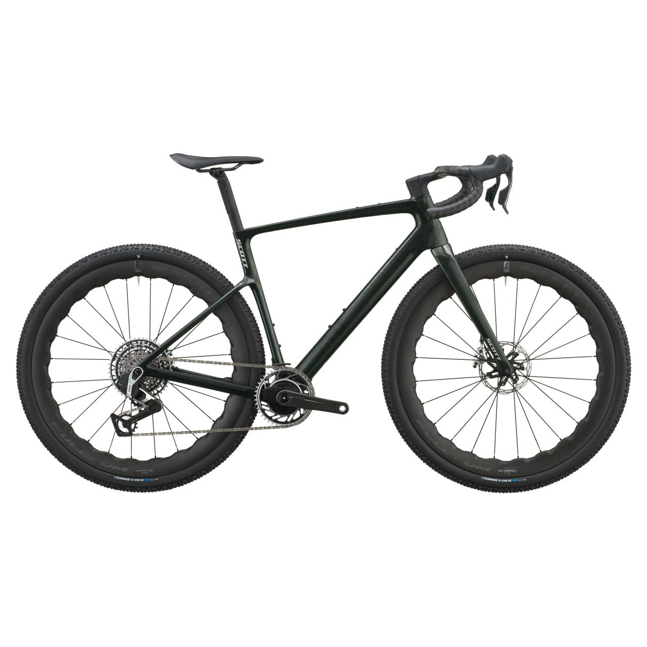 Scott Addict Gravel Premium Carbon Fahrrad watery grün 2027