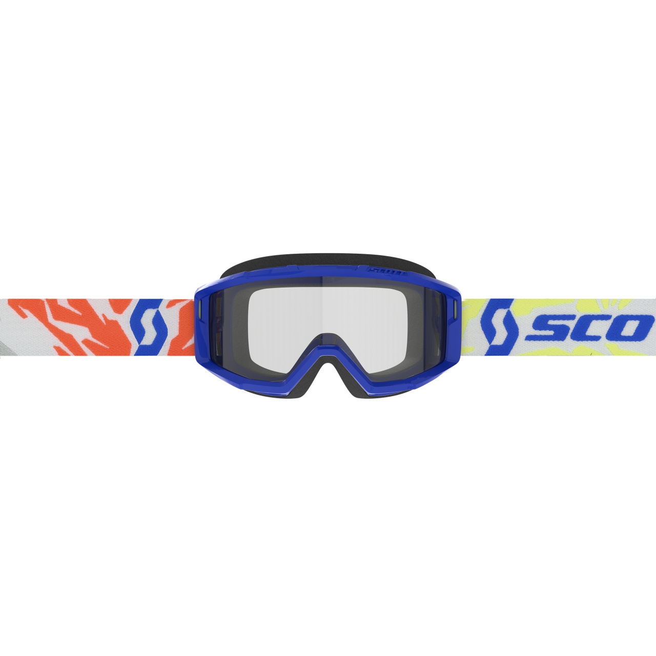 Scott Primal Kinder MX Goggle Cross/MTB Brille blau/klar