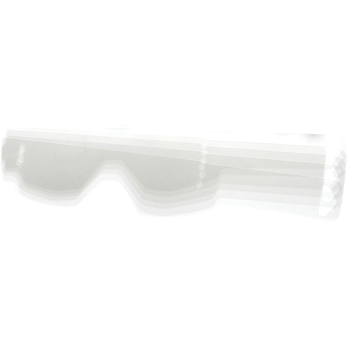 Scott Proa/Volt/80 Holes Works Tear Off Abreisvisier 10er Pack