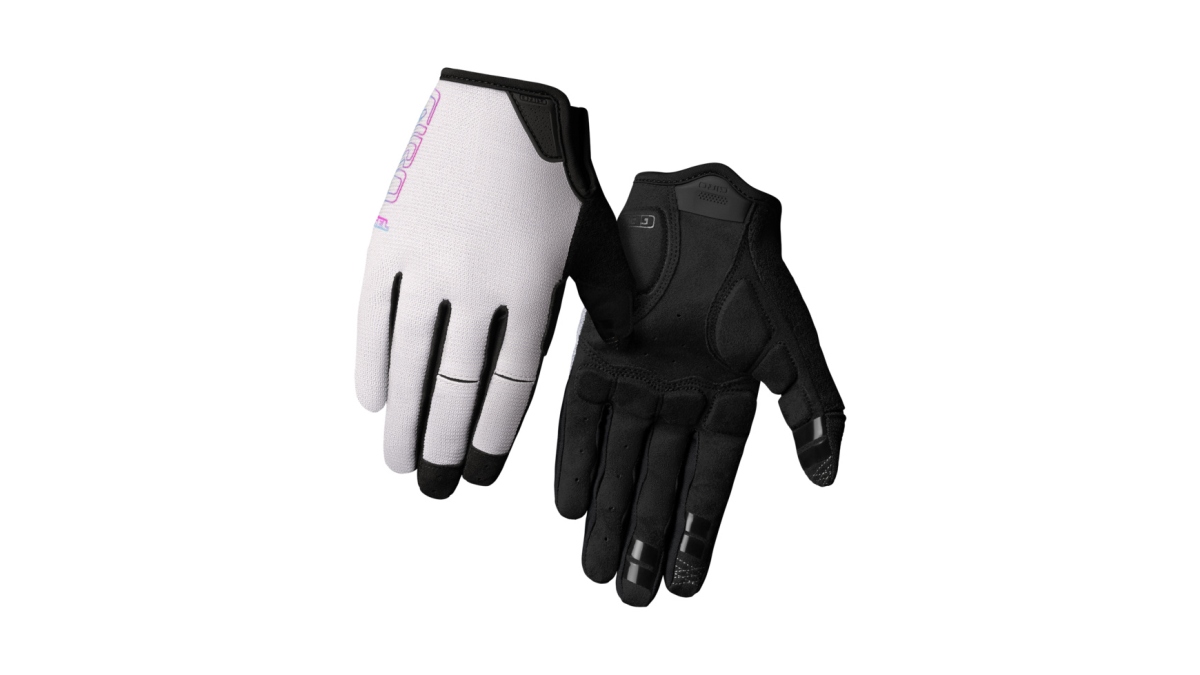 Giro La DND Gel Damen Fahrrad Handschuhe lang sharkskin grau 2025