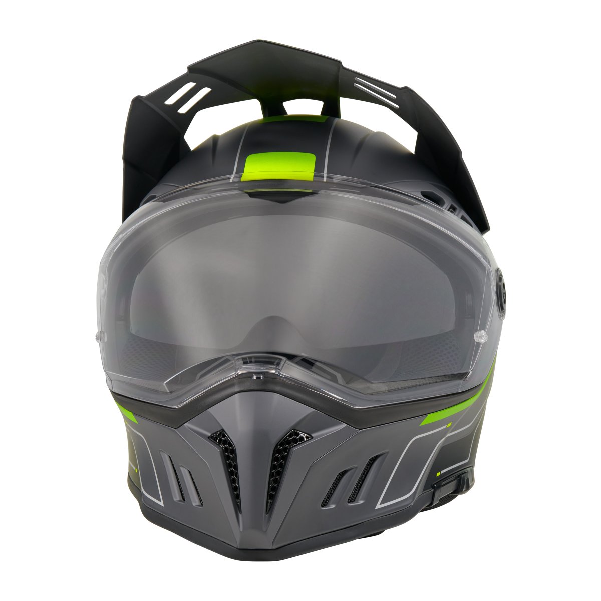 ONeal Sierra RS Echo Motorradhelm schwarz/gelb 2027
