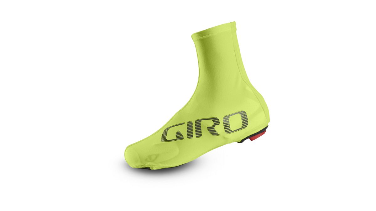 Giro Ultralight Aero Fahrrad Überschuhe gelb 2025