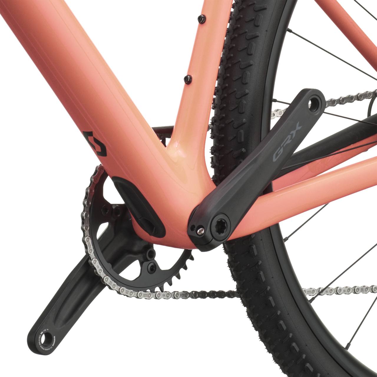 Scott Addict Gravel 40 Carbon Fahrrad peach pink 2027