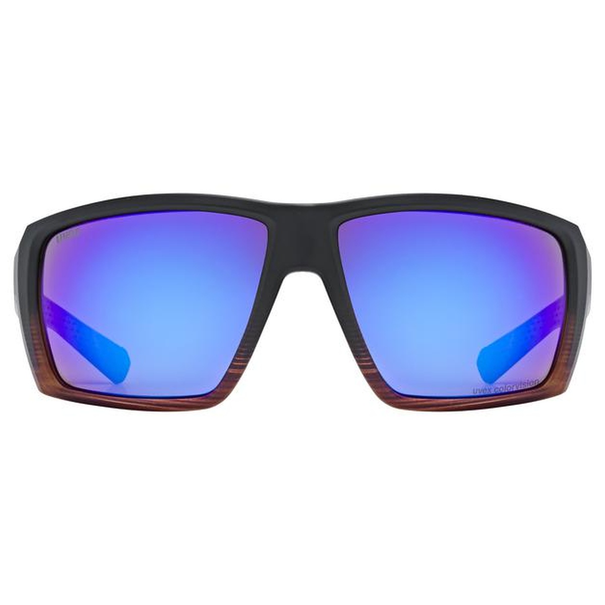 Uvex Mtn Venture CV Outdoor / Bergsport Brille matt schwarz/mirror blau