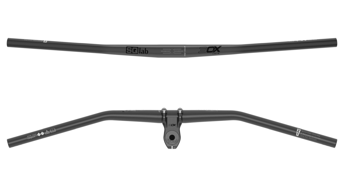 SQlab 3OX 16 MTB Gravity E-Bike Fahrrad Lenker 31.8mm / 780mm schwarz