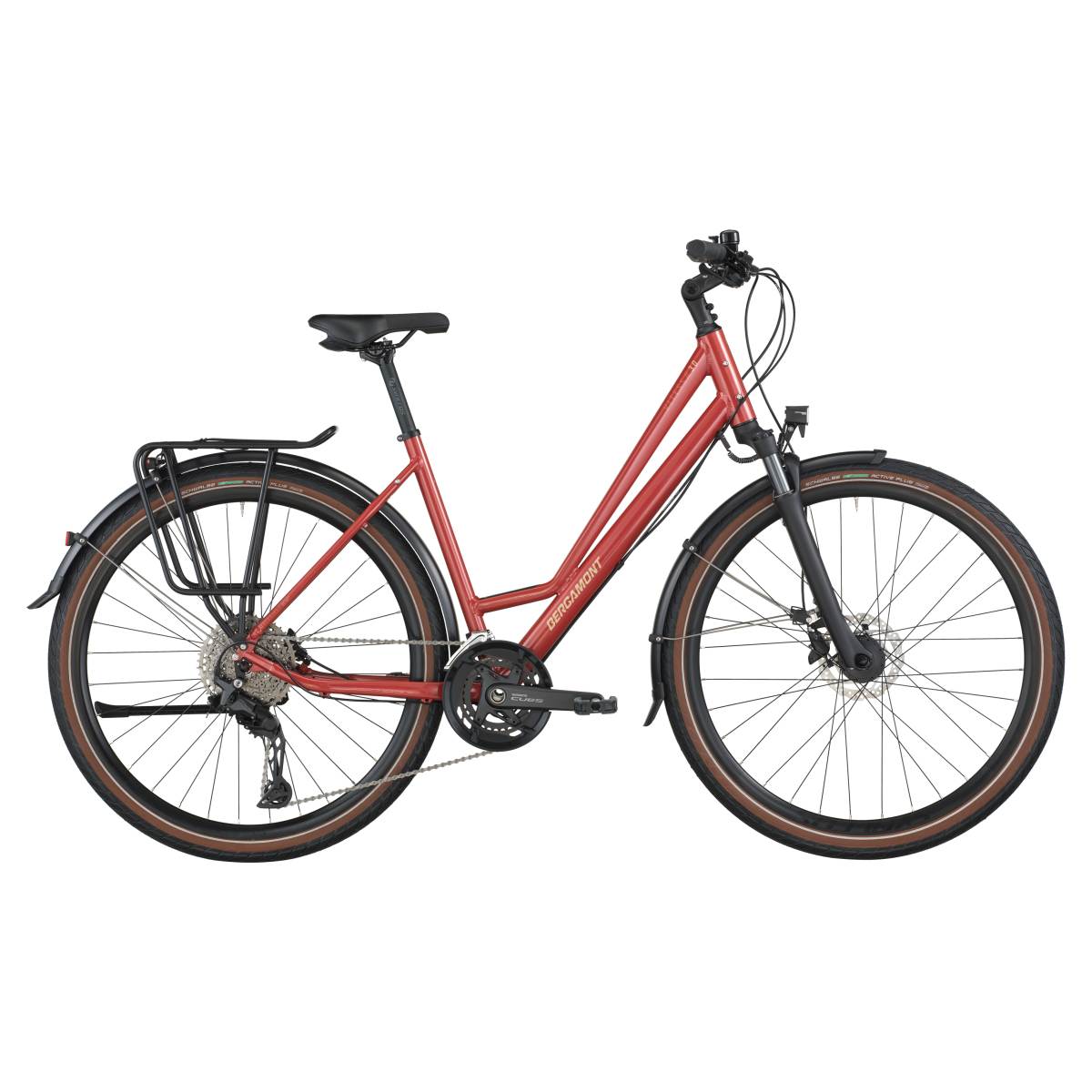 Bergamont Vitess 30 Amsterdam 28'' Trekking Fahrrad metallic rot 2026