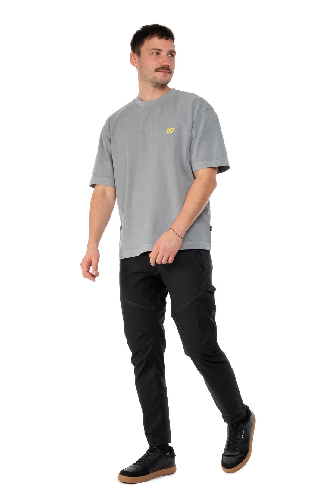 Acid Organic Boxed Motion Freizeit T-Shirt washed grau 2027