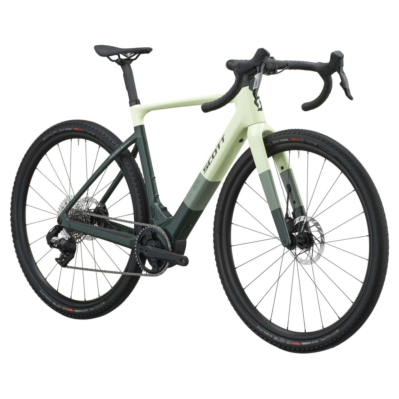 Scott Solace Gravel 30 Carbon E-Bike Pedelec cream grün/grove grün 2027