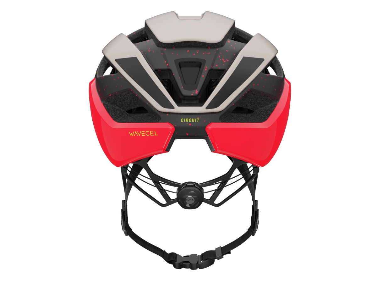 Trek Circuit WaveCel Rennrad Fahrradhelm era weiß/coral 2027