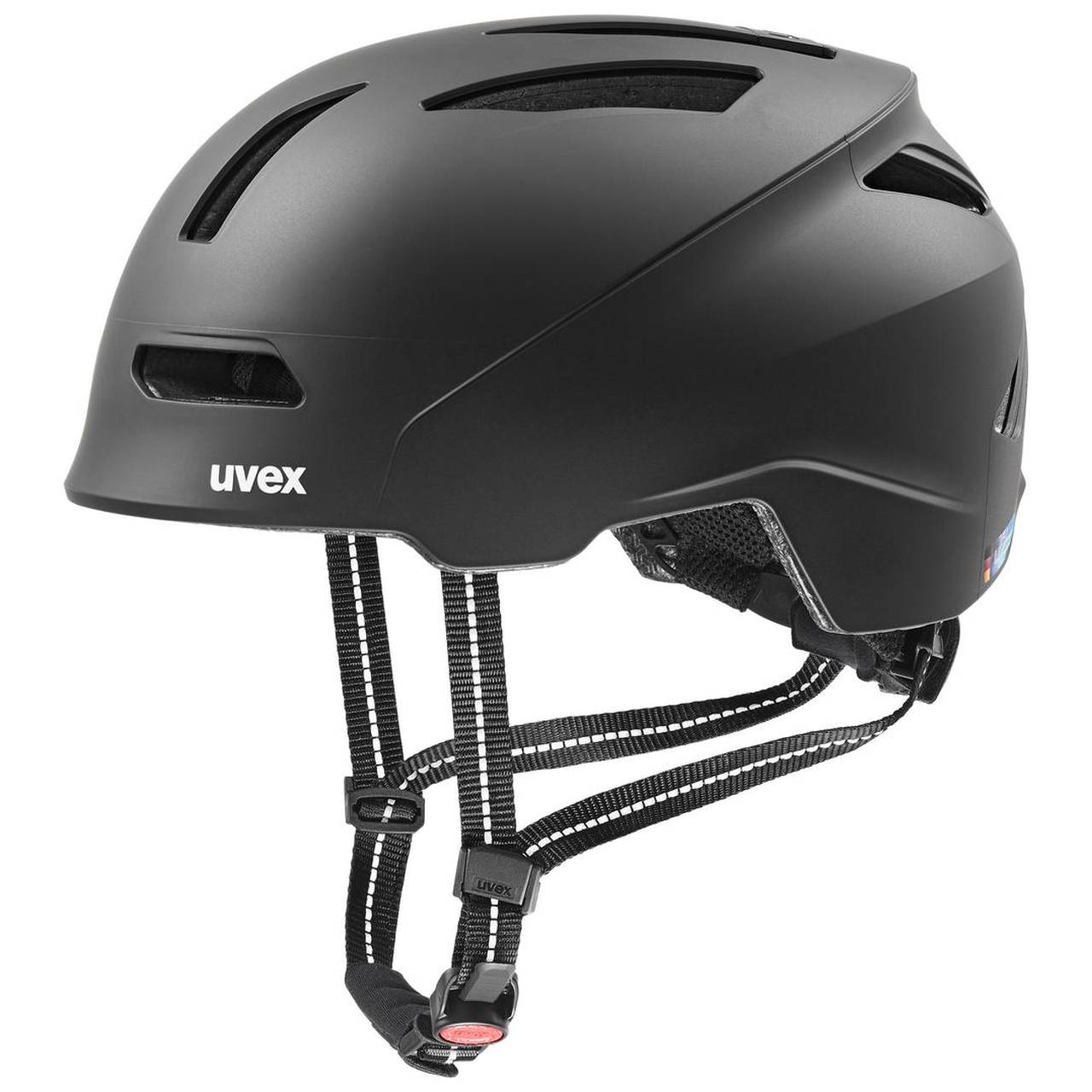 Uvex Urban Planet City Fahrrad Helm matt schwarz 2027