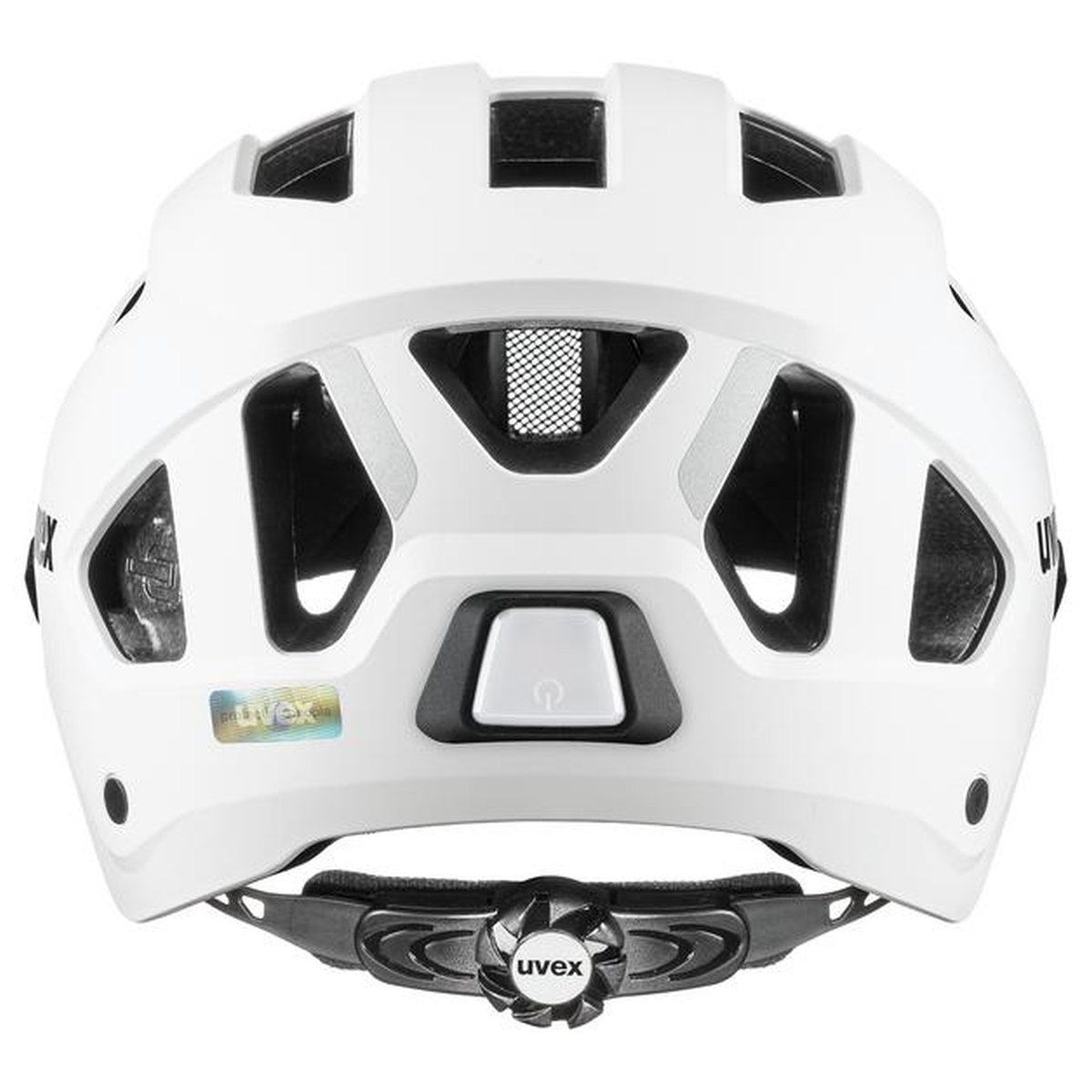 uvex Stride Visor Fahrrad Helm matt weiß 2027