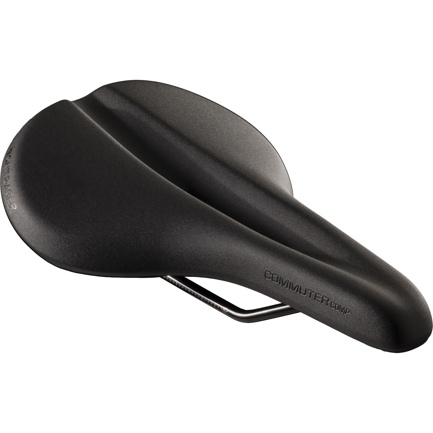 Bontrager Commuter Comp Herren Komfort Fahrrad Sattel schwarz