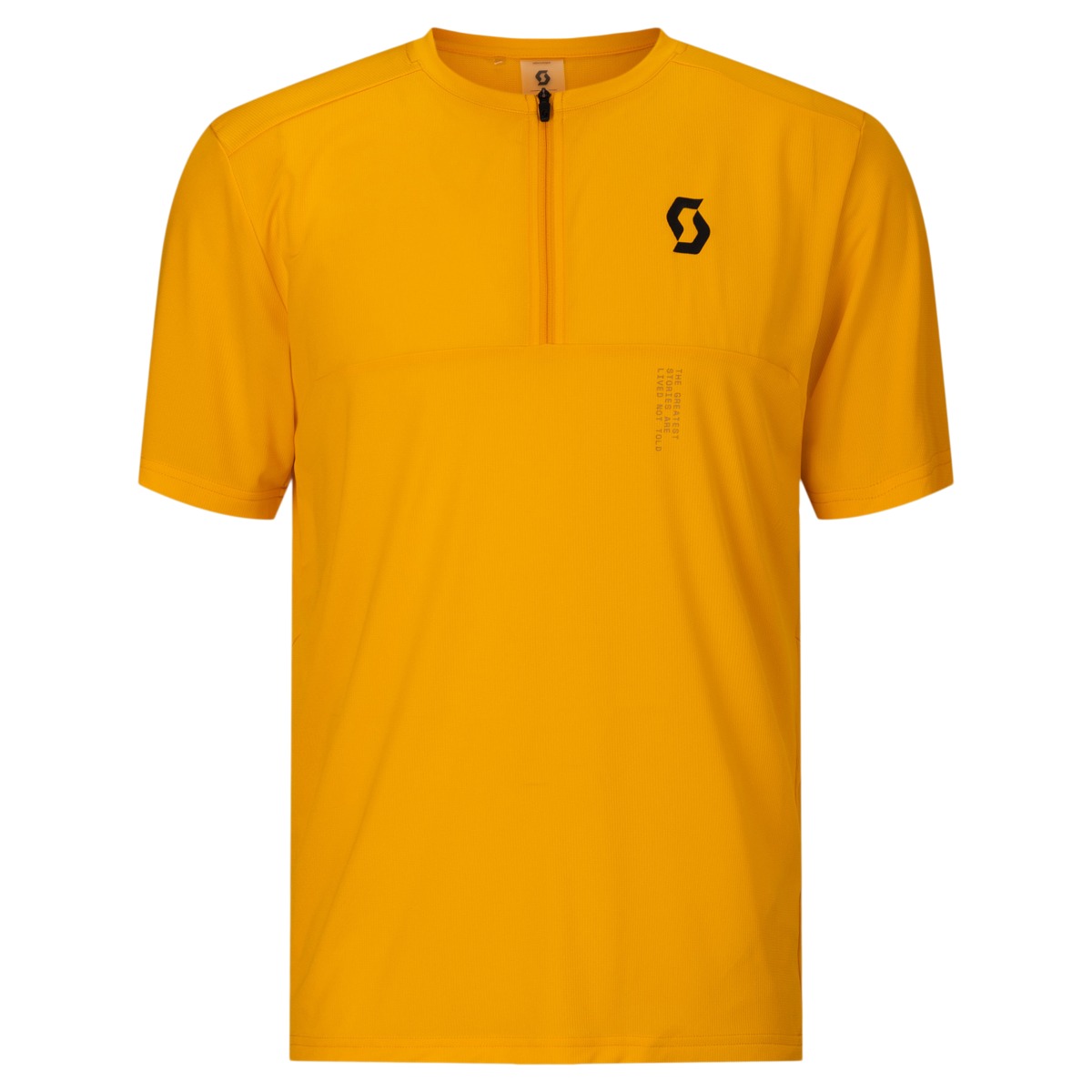 Scott Vertic Zip Fahrradtrikot kurzarm orange 2026