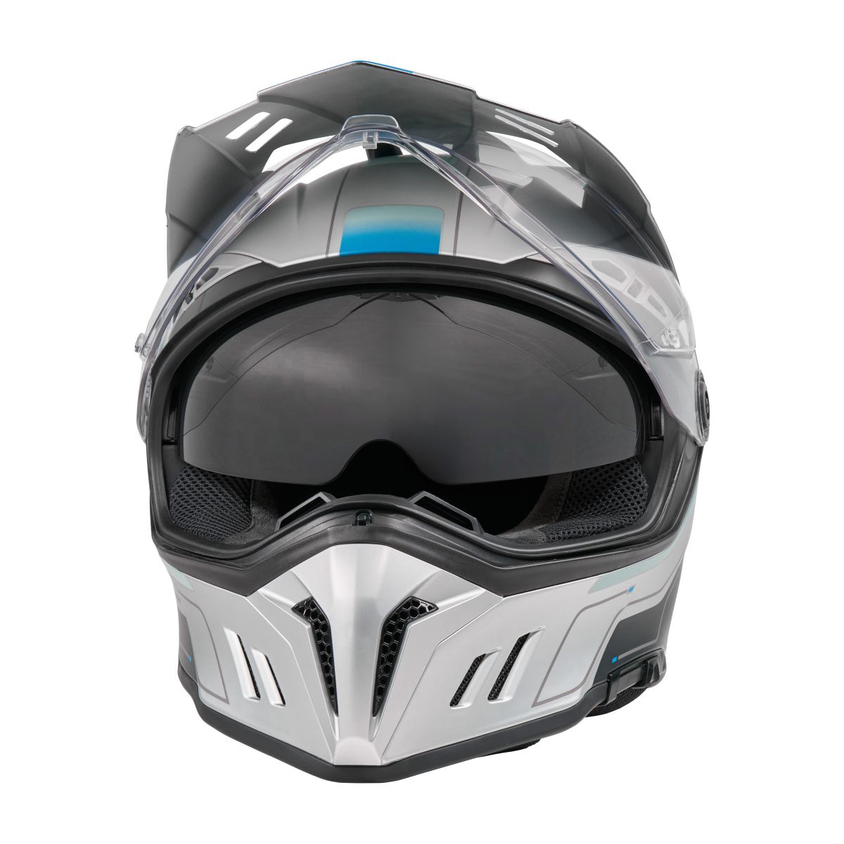 ONeal Sierra RS Echo Motorradhelm grau/blau 2027