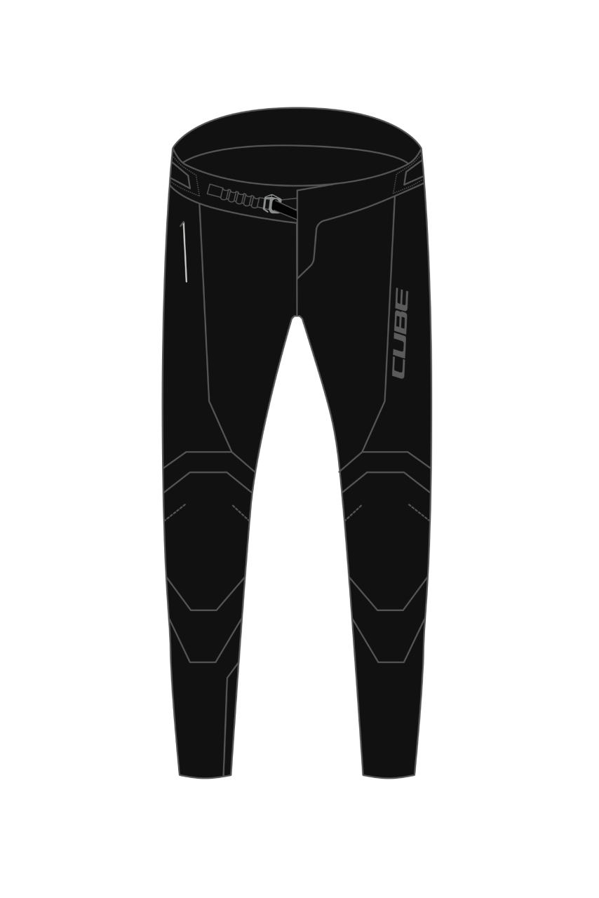 Cube Vertex DH Pants Fahrrad Hose lang schwarz 2027