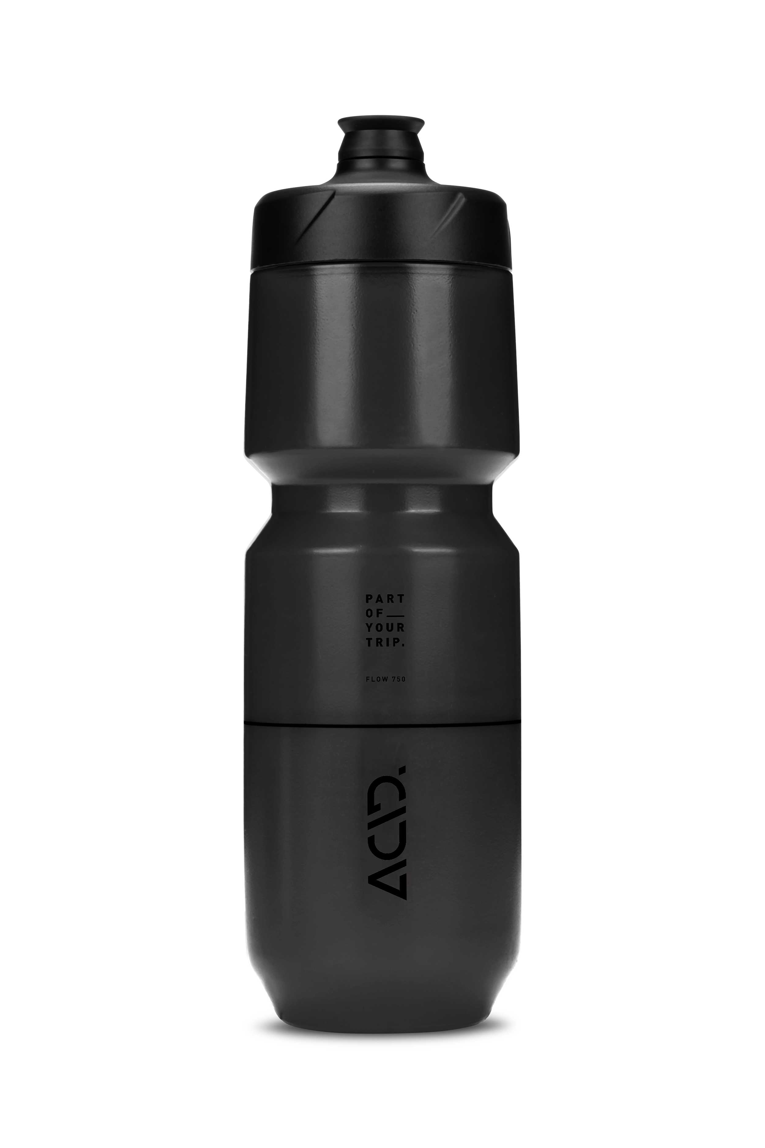 Acid Flow Fahrrad Trinkflasche 0.75L schwarz