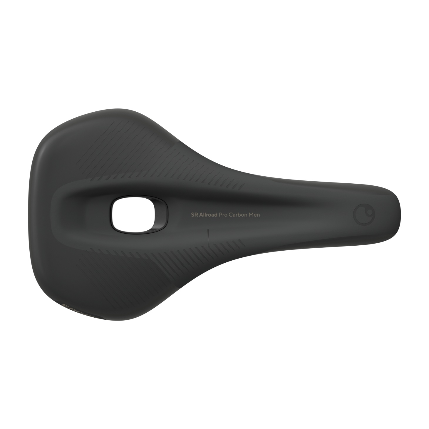 Ergon SR Allroad Pro Carbon Men ergonomischer Gravel / Rennrad Fahrrad Sattel schwarz
