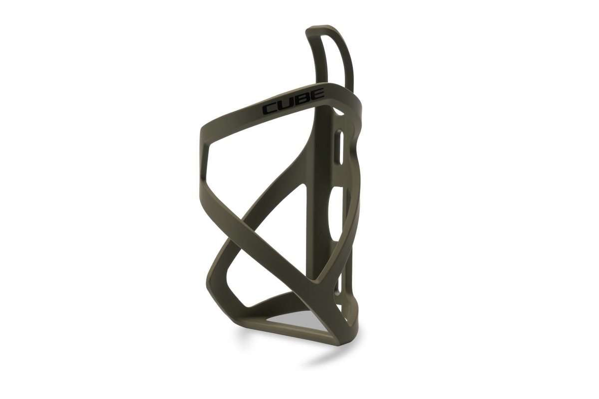 Cube HPP Fahrrad Flaschenhalter links matt olive grün