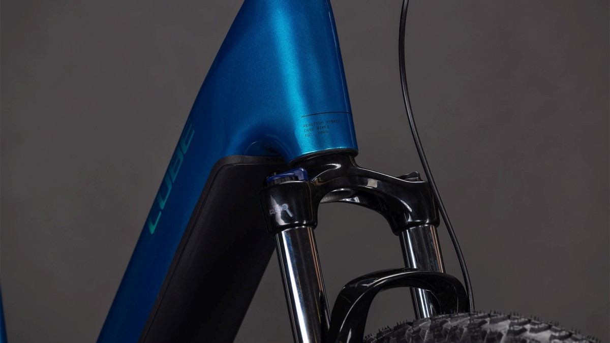 Cube Reaction Hybrid Performance 600 27.5'' Easy Entry E-Bike MTB Pedelec electricblue/dazzle 2026