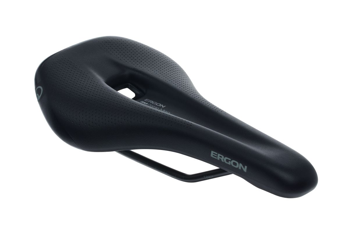 Ergon SM Comp ergonomischer MTB Fahrrad Sattel schwarz