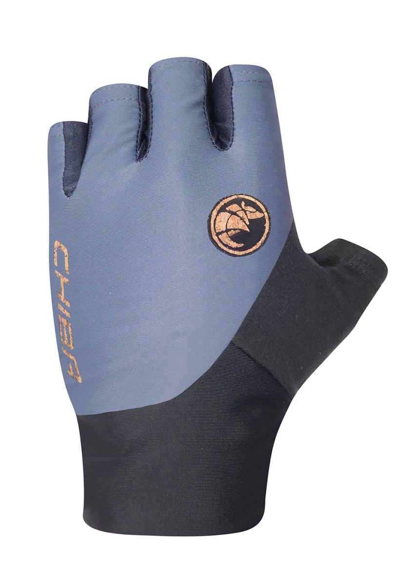 Chiba BioXCell Eco Pro Fahrrad Handschuhe kurz grau/schwarz 2027