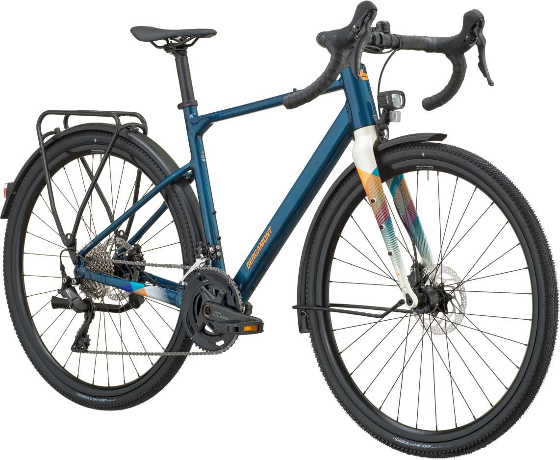 Bergamont Grandurance RD 20 Gravel Fahrrad kiez blau 2027