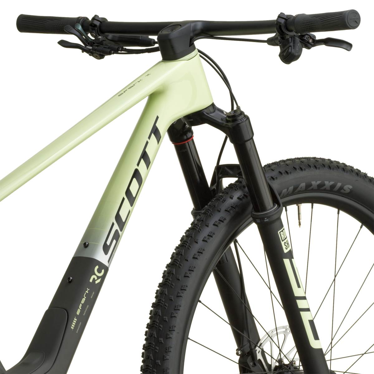 Scott Spark RC Team 29'' Carbon MTB Fahrrad cream grün/carbon schwarz 2027