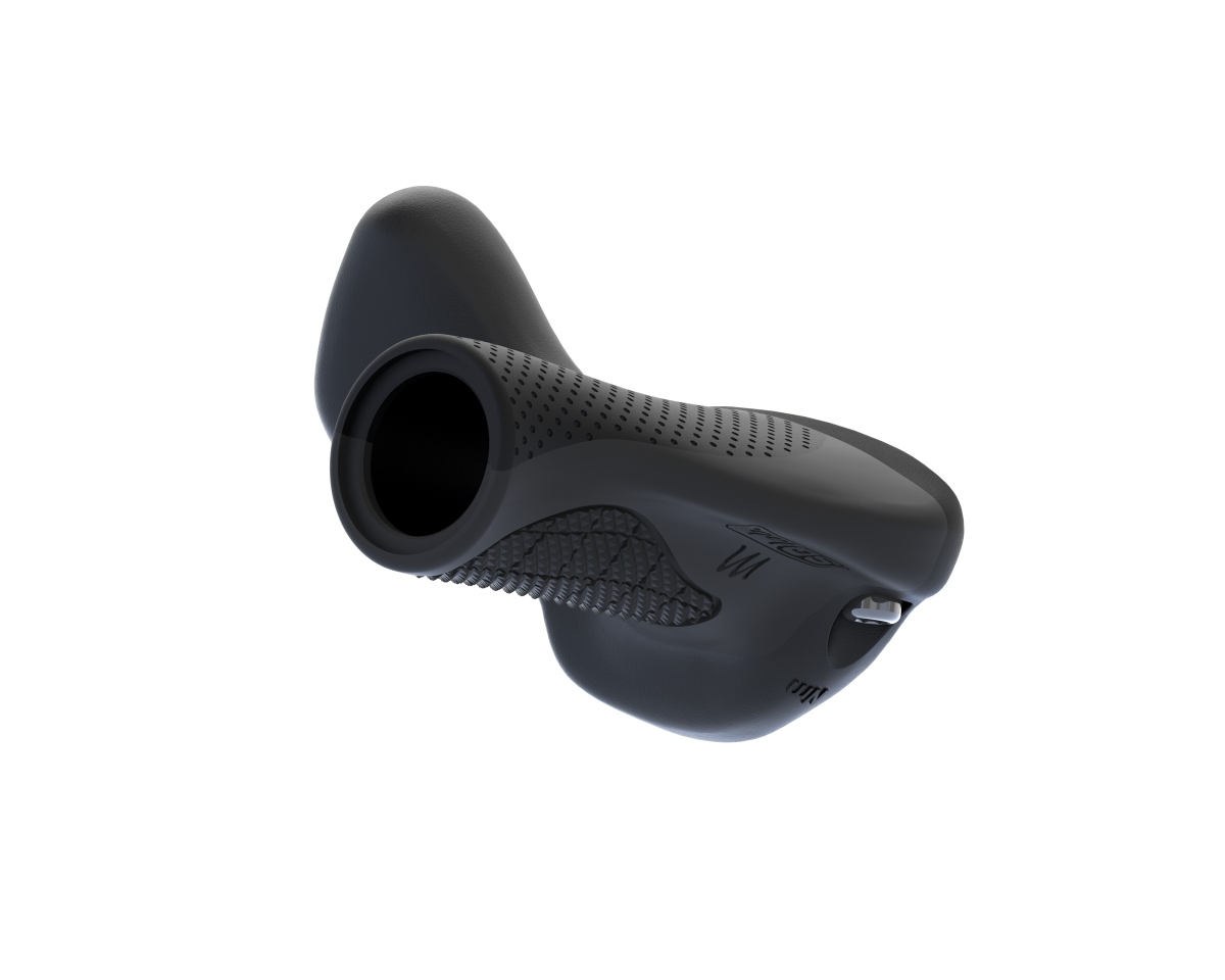 SQlab Stuby Short City / Trekking E-Bike Fahrrad Griffe für Rohloff / Nexus / Alfine schwarz