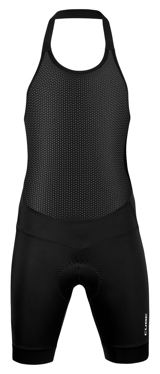Cube Blackline Damen Fahrrad Trägerhose kurz schwarz 2027