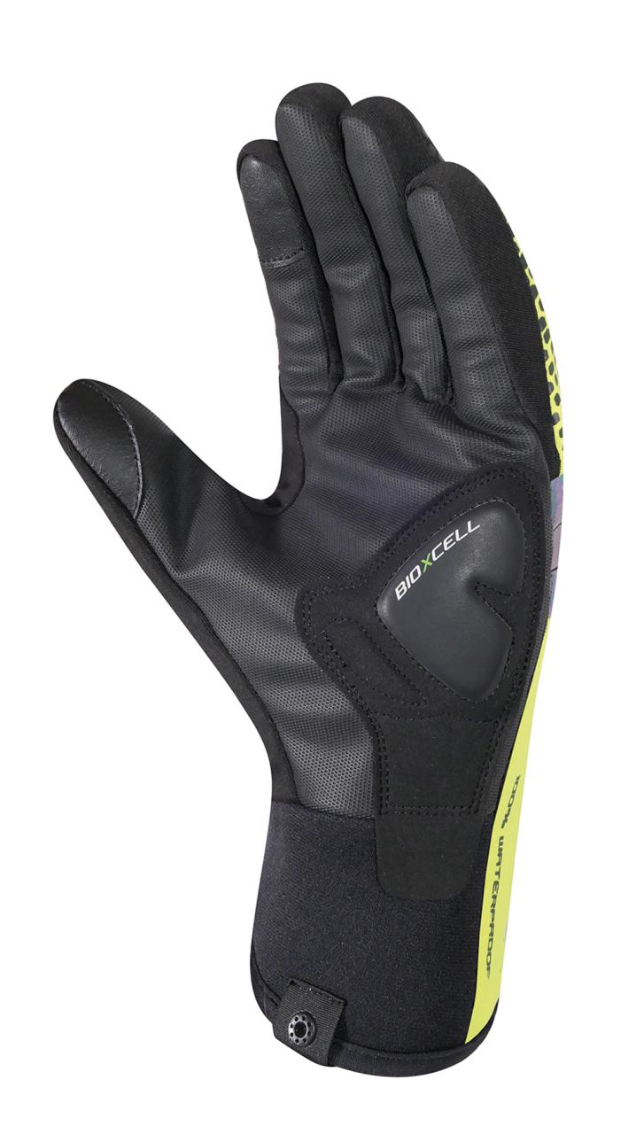 Chiba BioXCell Warm Winter Fahrrad Handschuhe lang neon gelb 2027
