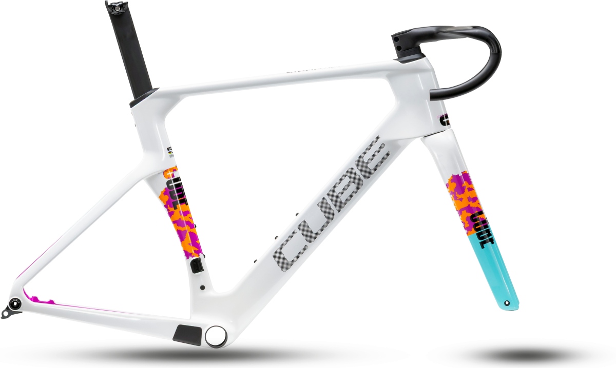 Cube Litening AERO C:68X Frameset Carbon Rahmenset graphic/white 2027