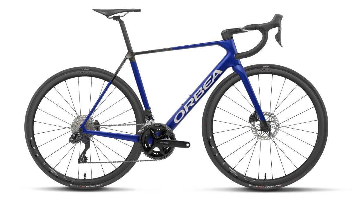 Orbea Orca M35i Carbon Rennrad cobalt blue/carbon raw 2027