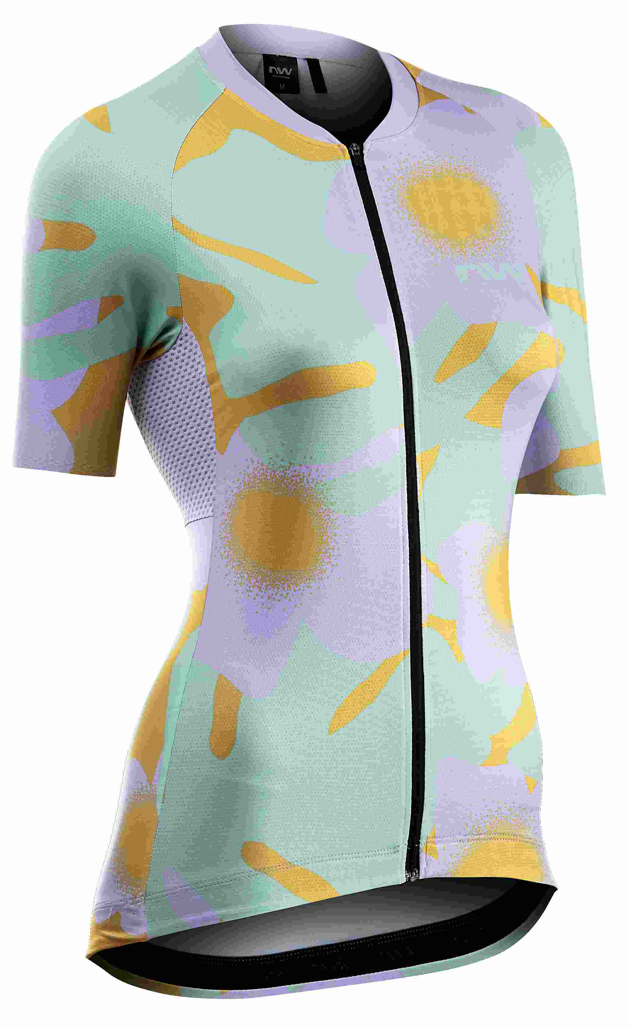 Northwave Blade Damen Fahrrad Trikot kurz lila/grün 2024
