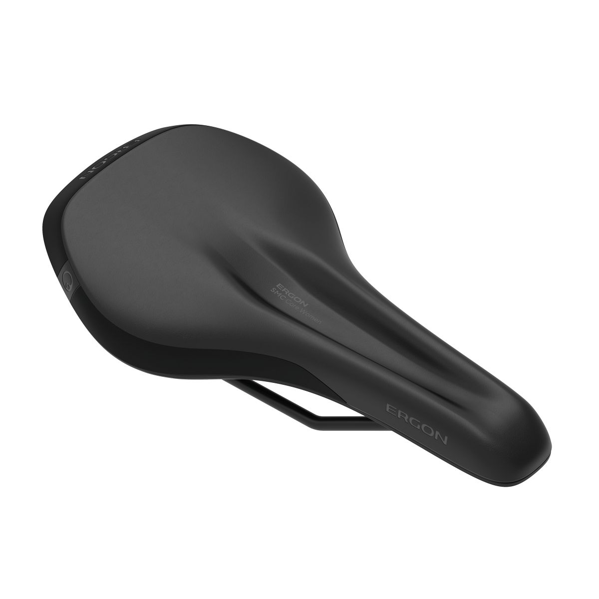 Ergon SMC Core ergonomischer Damen MTB Fahrrad Sattel schwarz