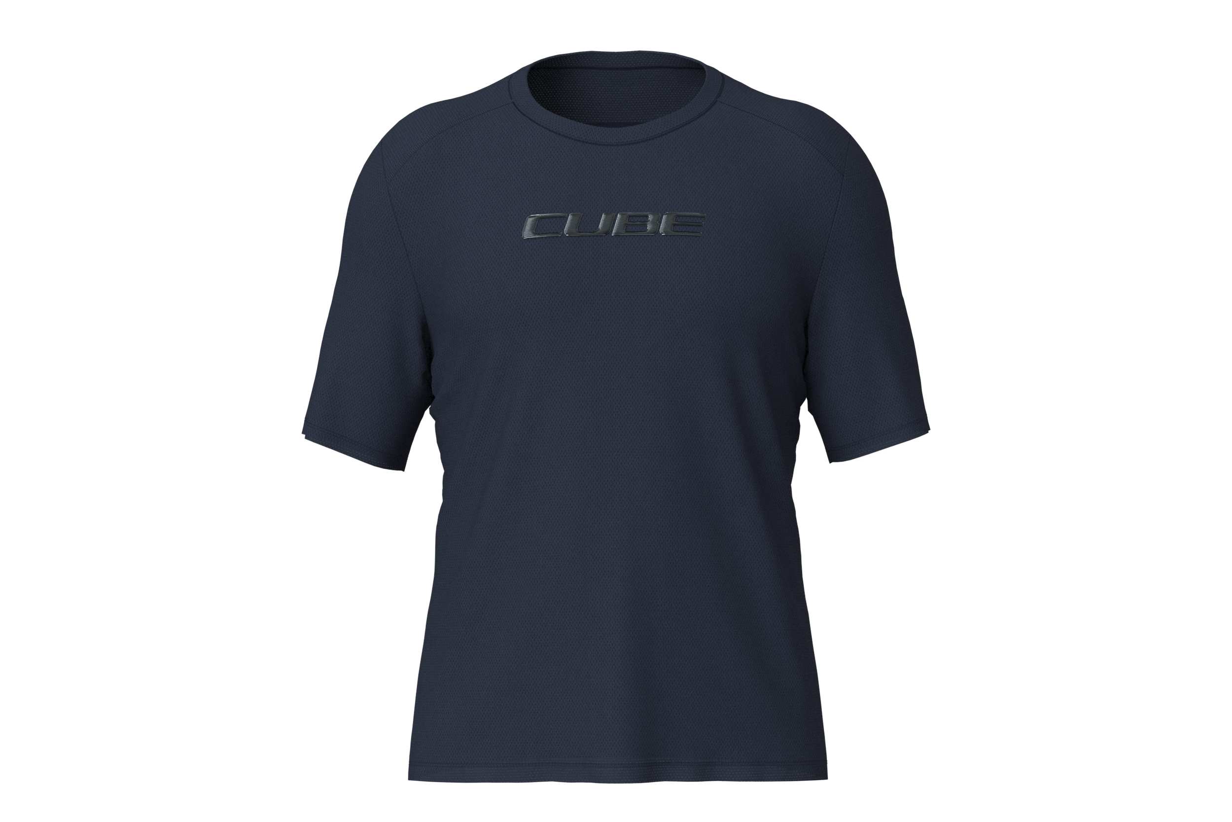Cube Funktionsshirt Fahrrad Trikot kurz blau 2026