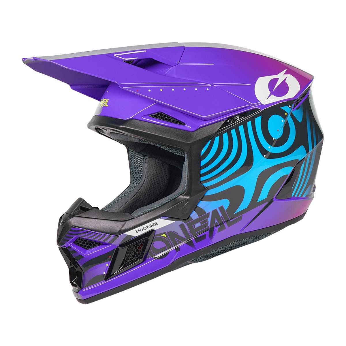 O'Neal 3SRS Nova Motocross Enduro MTB Helm lila 2027