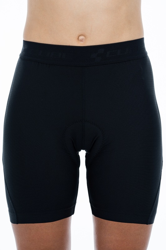 Cube Liner CMPT Damen Fahrrad Innenhose kurz schwarz 2027