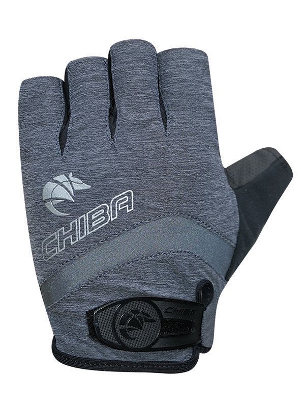 Chiba BioXCell Damen Fahrrad Handschuhe kurz grau 2027