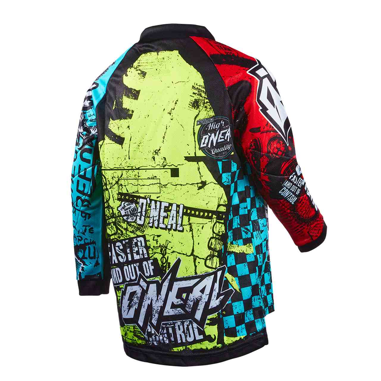 O'Neal Element Wild Youth Kinder FR Jersey Trikot lang schwarz/grau/pink 2027 Oneal