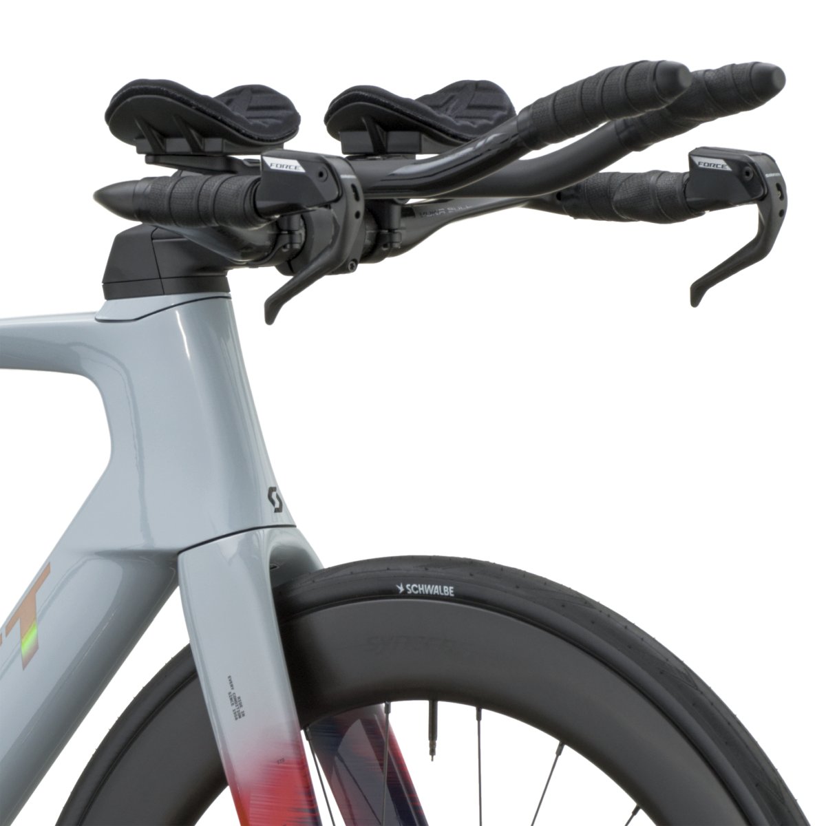 Scott Foil RC TRI Carbon Triathlon / Zeitfahrrad narwal grau/gloaming orange 2027