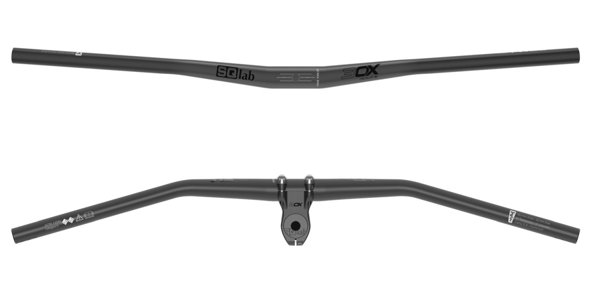 SQlab 3OX 16 MTB Gravity E-Bike Fahrrad Lenker 31.8mm / 780mm schwarz