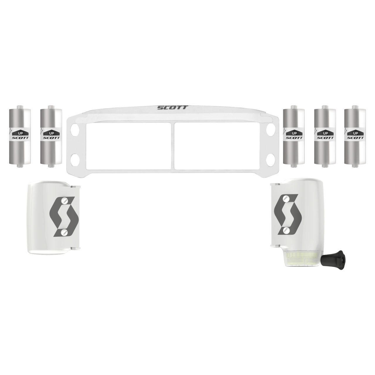 Scott WFS50 Kit Works Film System Abrollsystem für Prospect/Fury weiß/klar