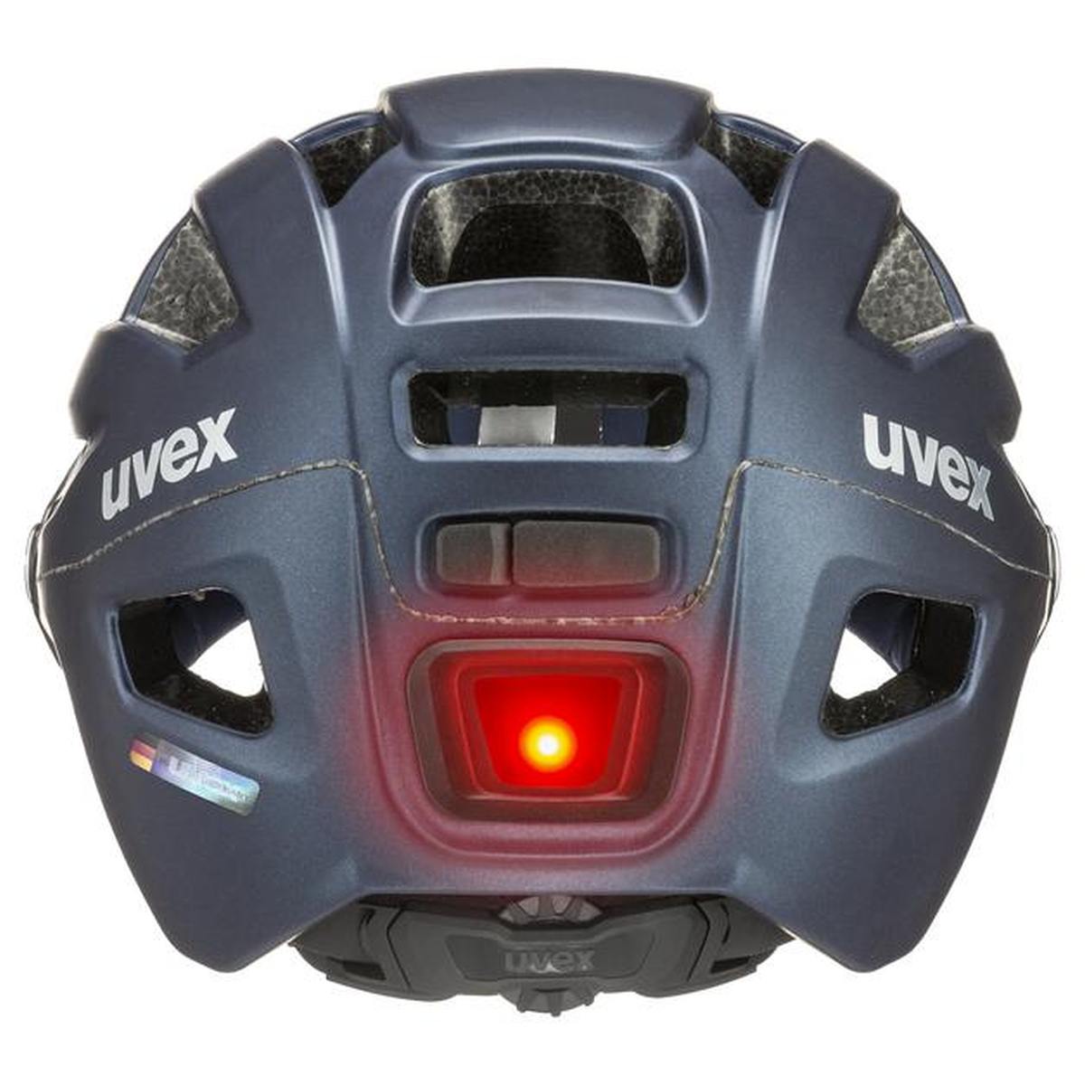 Uvex Finale Visor V City Trekking Fahrrad Helm matt blau 2026