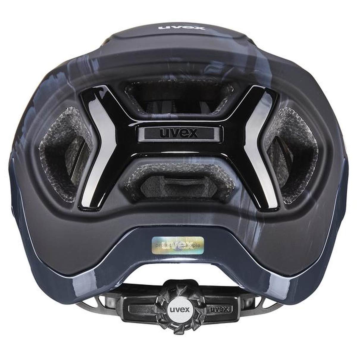 uvex React MTB Fahrrad Helm matt mystic blau/schwarz 2027